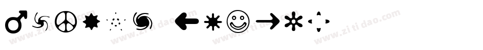 Distro Black字体转换